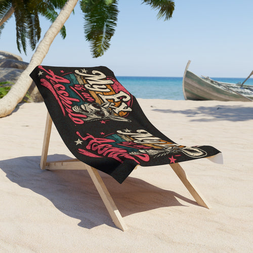 Beach Towel My Ex Is an Asshole – Funny Retro Breakup